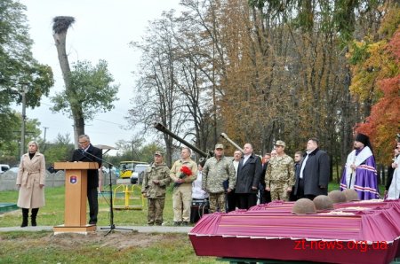 На Житомирщині перезахоронили останки 65-ти воїнів часів Другої світової війни