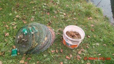 За вихідні Житомирський рибоохоронний патруль затримав двох порушників зі збитками на 44 тис грн