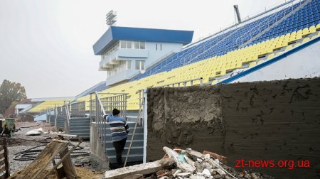 Житомирський стадіон "Полісся" готовий до асфальтування та прокладання бігових доріжок