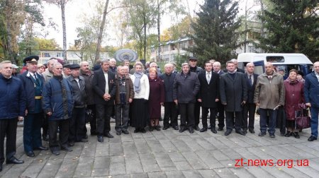 У смт Новогуйвинське відкрили пам’ятник ліквідаторам аварії на ЧАЕС