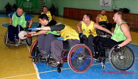 У Житомирі відбувся відкритий турнір Житомирської області з регбі на візках