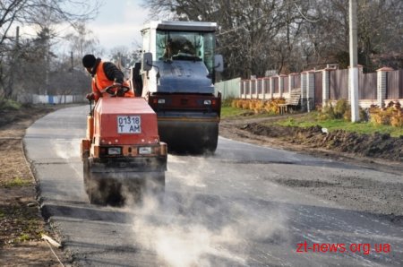 На Житомирщині продовжуються ремонти доріг
