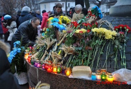 У Житомирі вшанували пам’ять жертв Голодомору