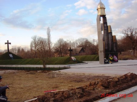 У Народицькому районі збільшують площу майданчика біля пам’ятника Героям Базару