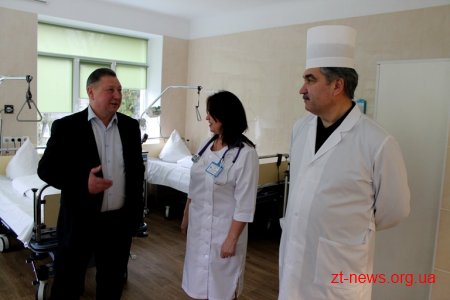 У лікарні ім. О.Ф. Гербачевського запрацював оновлений блок інтенсивної терапії
