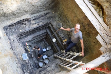 Колодязь з Олевського городища – у п’ятірці найзначніших знахідок українських археологів