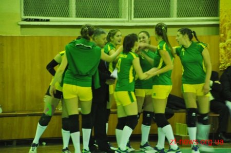 Новостворена волейбольна команда «Полісся» здобула перемогу у першій грі
