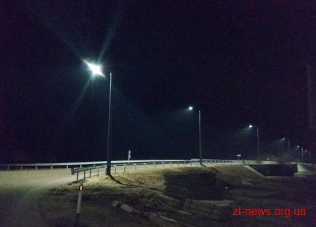 У Хорошівській ОТГ підключили нову мережу вуличного освітлення