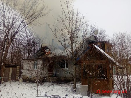 На Житомирщині через неправильне влаштування димаря ледь не згорів будинок