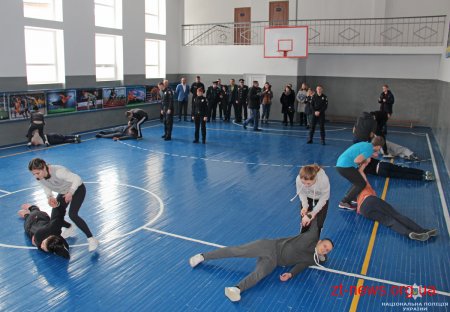 У Житомирі відкрили оновлений спорткомплекс для тренування поліцейських