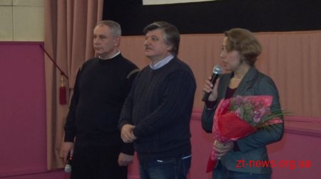 Фільм "Тримай біля серця" презентували в Житомирі