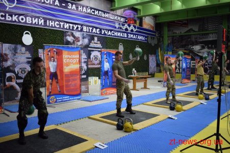 У Житомирі відбулися Всеукраїнські змагання з гирьового спорту «Гвардійський ривок»