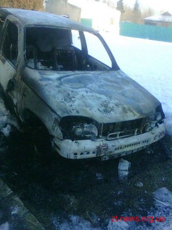 В одному з лісництв області вщент згоріло службове авто лісівника