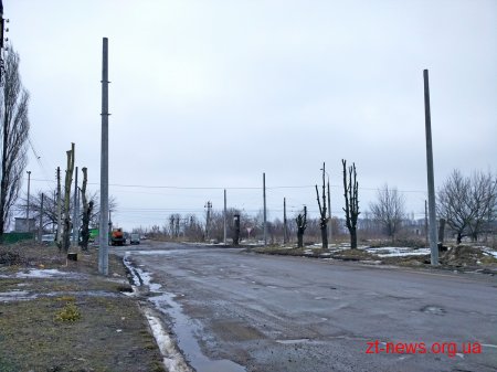 В Житомирі до травня планують завершити монтаж ще однієї тролейбусної лінії