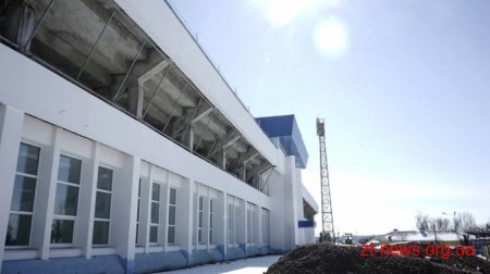 На стадіоні "Полісся" буде можливість проводити змагання всеукраїнського та міжнародного рівнів