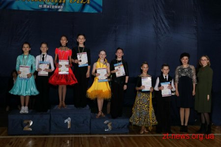У Житомирі відбулися змагання з танцювального спорту «Весняний бал - 2018»