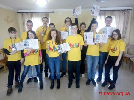 Житомирські школярі здобули нагороди у Чемпіонаті України з гри «Що? Де? Коли?»