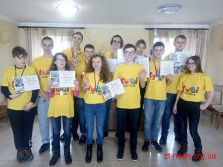 Житомирські школярі здобули нагороди у Чемпіонаті України з гри «Що? Де? Коли?»