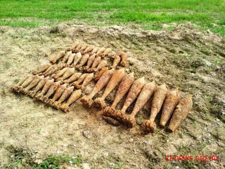 На Житомирщині мисливці за металом знайшли 44 мінометні міни