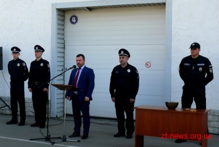 Присягу на вірність Українському народові у Житомирі склали патрульні нового набору