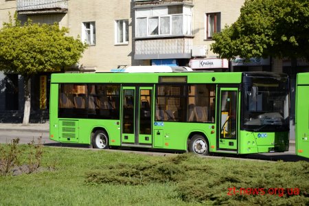 До Житомира приїхали 17 автобусів МАЗ куплених в лізинг