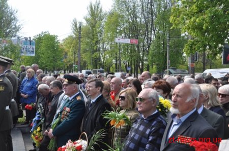 У Житомирі вшанували пам’ять ліквідаторів аварії на ЧАЕС