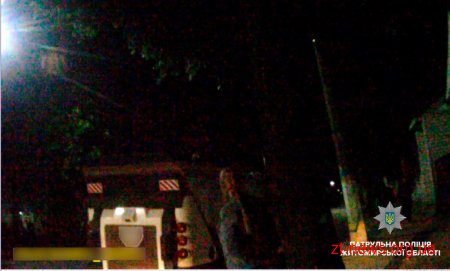 У Житомирі патрульні зупинили нетверезого водія прибиральної машини