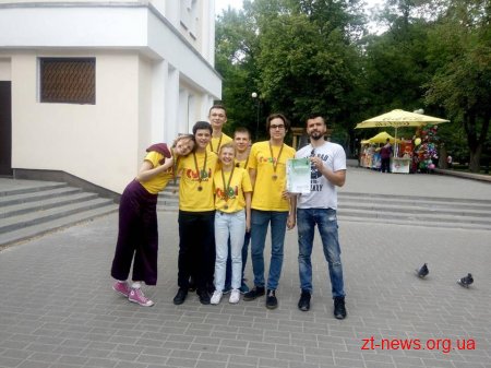 Житомиряни стали бронзовими призерами Чемпіонату Європи з інтелектуальних ігор «Що? Де? Коли?»