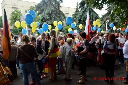У рамках Днів Європи у Житомирі відбулася святкова хода «Житомир багатонаціональний»