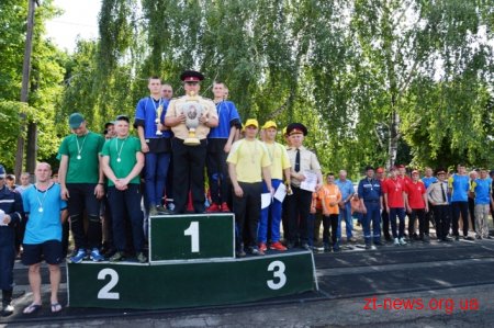 Рятувальники Житомира вибороли призові місця на Чемпіонаті області з пожежно-прикладного спорту