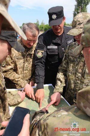 Поліцейські Житомирщини взяли участь у масштабних антитерористичних навчаннях