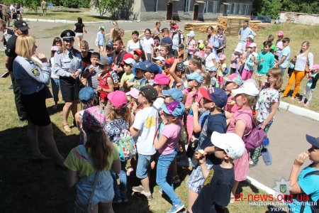 У День захисту дітей правоохоронці влаштували свято для маленьких житомирян