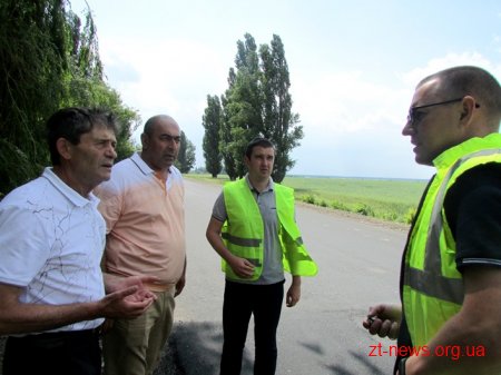На Житомирщині перевіряють якість відремонтованих доріг