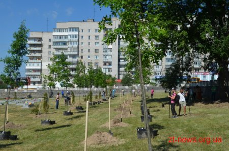 На Смолянському військовому кладовищі висадили Алею Слави Героїв
