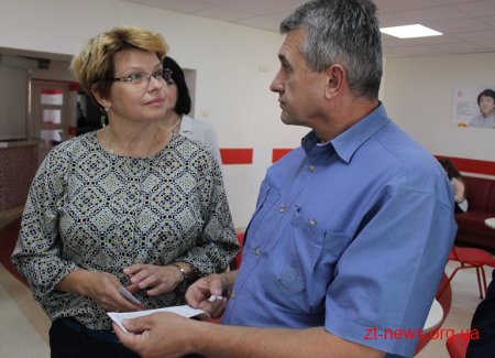 Делегація з Житомирщини вивчала досвід Сумщини у сфері реформування служби крові