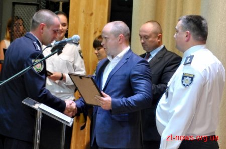Третю річницю з дня створення Національної поліції України відзначили поліцейські Житомирщини