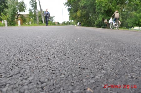 У селі Івановичі Пулинського району відремонтували дорогу