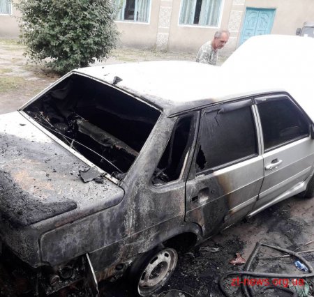 За добу на Житомирщині сталося два загоряння автомобілів