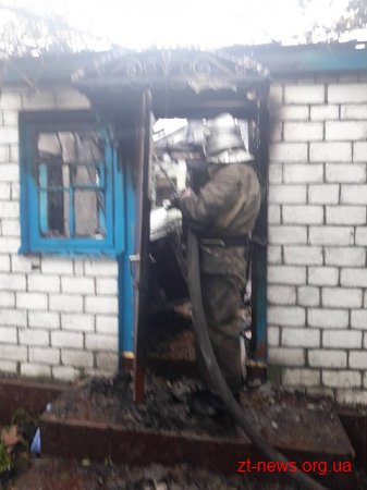 На Житомирщині через необережне поводження з вогнем загинув чоловік