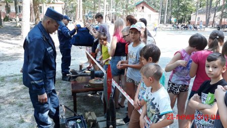 У таборі Супутник діти спробували себе у ролі рятувальників