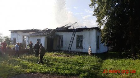 На Житомирщині через коротке замикання згоріла церква