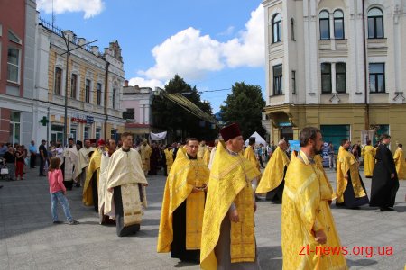 Сотні житомирян долучилися до святкування 1030 років Хрещення Русі