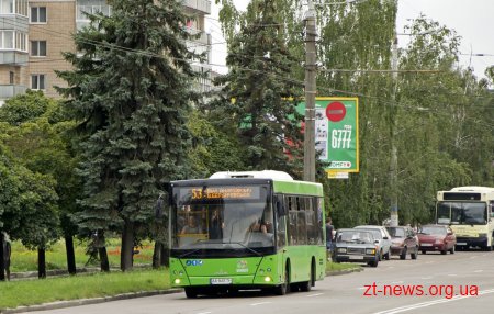 Житомиру пропонують придбати автобуси МАЗ з китайськими комплектуючими