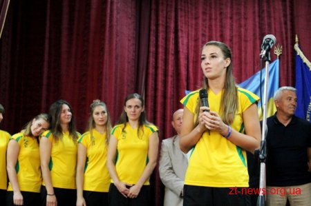 У Житомирі офіційно представили волейбольні команди Житомирщини Житичі» та «Полісся»