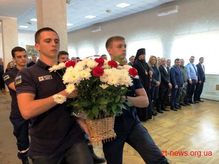 Рятувальників Житомирщини привітали із професійним святом