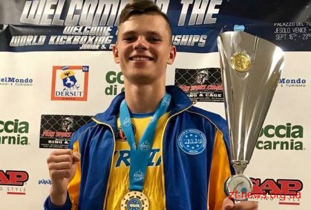Житомирянин Артем Мельник став чемпіоном світу з кікбоксингу WАKО