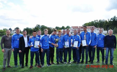 У Новогуйвинському відзначили переможця і призерів Першої ліги Чемпіонату Житомирського району