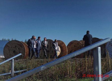 Триває будівництво сонячної станції площею 30 га у Бердичівському районі