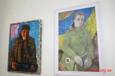 В Будинку художника відкрито виставку робіт «Сучасний захисник України»