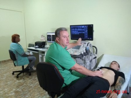 Сучасний УЗД апарат придбали для Житомирського діагностичного центру